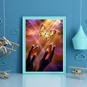 Beauté - diamant rond complet - 30x40cm