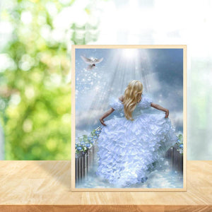 Beauté - diamant rond complet - 30x40cm