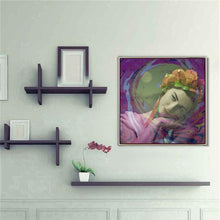 Charger l&#39;image dans la galerie, Beauté - diamant rond complet - 30x30cm
