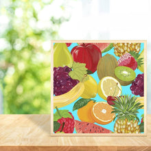 Charger l&#39;image dans la galerie, Fruit - diamant rond complet - 30x30cm
