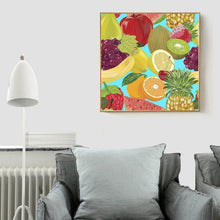 Charger l&#39;image dans la galerie, Fruit - diamant rond complet - 30x30cm
