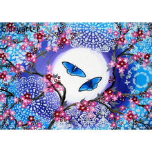 Charger l&#39;image dans la galerie, Gloryart papillon - diamant rond complet - 30x40cm
