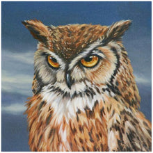 Charger l&#39;image dans la galerie, Glorpart hibou - diamant rond complet - 30x30cm
