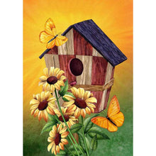 Charger l&#39;image dans la galerie, Gloryart nid d’oiseau - diamant rond complet - 30x40cm
