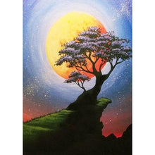 Charger l&#39;image dans la galerie, Coucher de soleil Gloryart - diamant rond complet - 30x40cm
