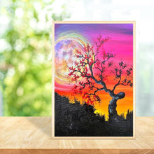Charger l&#39;image dans la galerie, Coucher de soleil Gloryart - diamant rond complet - 30x40cm
