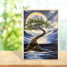 Charger l&#39;image dans la galerie, Coucher de soleil Gloryart - diamant rond complet - 30x40cm
