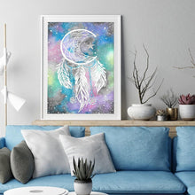 Charger l&#39;image dans la galerie, Dreamcatcher - diamant rond complet - 30x40cm
