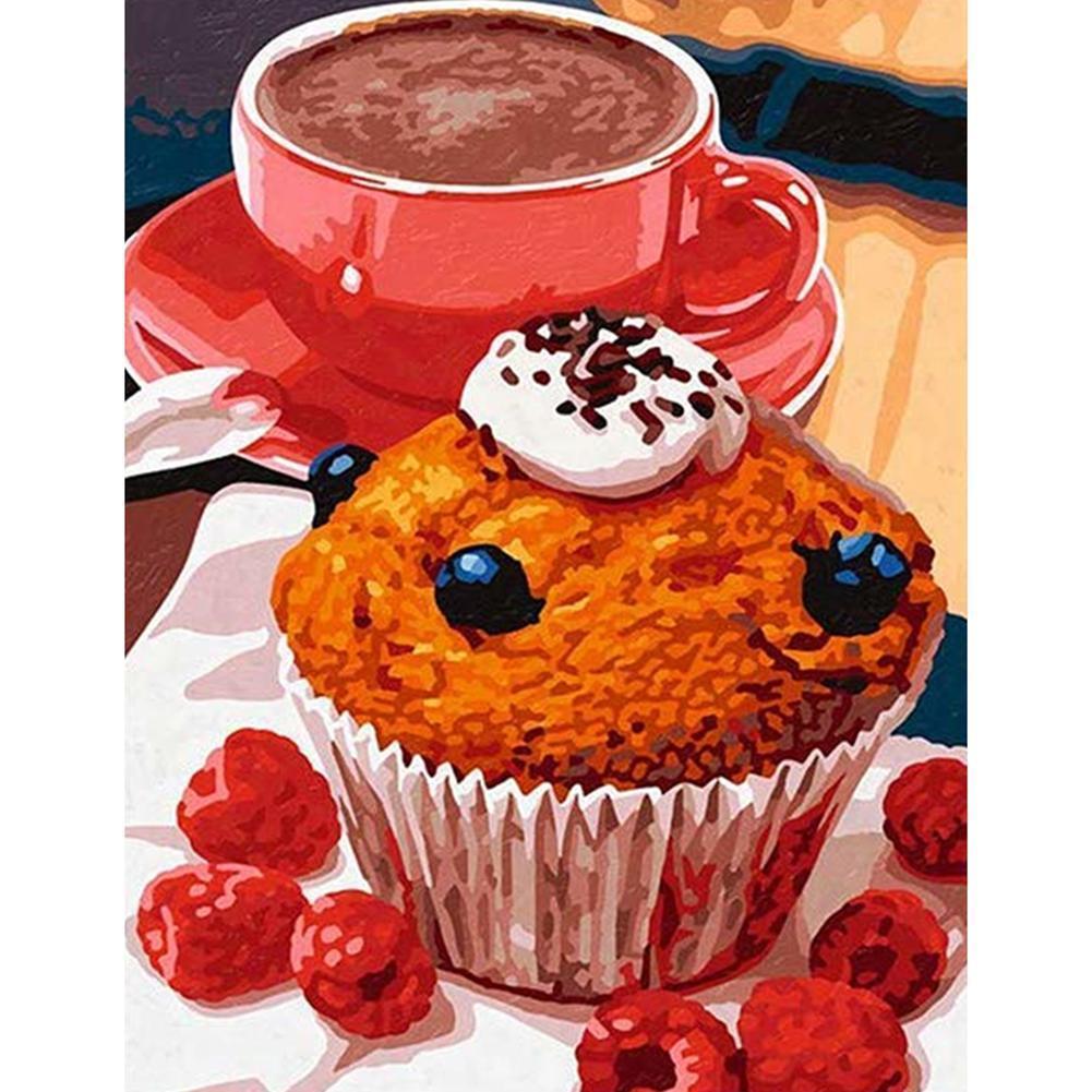 Gâteau - diamant rond complet - 25x35cm