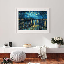 Charger l&#39;image dans la galerie, Ciel étoilé - diamant rond complet - 30x40cm
