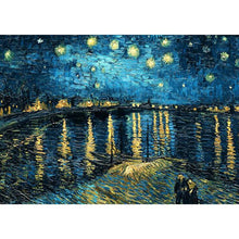 Charger l&#39;image dans la galerie, Ciel étoilé - diamant rond complet - 30x40cm
