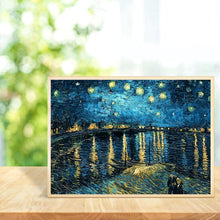 Charger l&#39;image dans la galerie, Ciel étoilé - diamant rond complet - 30x40cm
