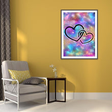 Charger l&#39;image dans la galerie, Mots de ciel étoilé - diamant rond complet - 30x40cm
