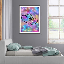 Charger l&#39;image dans la galerie, Mots de ciel étoilé - diamant rond complet - 30x40cm
