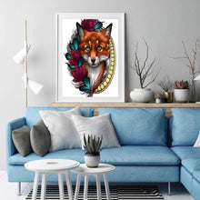 Charger l&#39;image dans la galerie, Fox - diamant rond complet - 30x40cm
