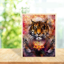 Charger l&#39;image dans la galerie, Tigre - diamant rond complet - 30x40cm
