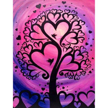 Charger l&#39;image dans la galerie, Arbre - diamant rond complet - 30x40cm
