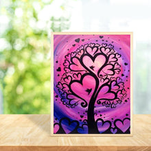 Charger l&#39;image dans la galerie, Arbre - diamant rond complet - 30x40cm
