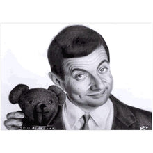 Charger l&#39;image dans la galerie, M.  haricot - peinture en diamant complet - 40x30cm
