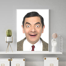 Charger l&#39;image dans la galerie, M.  haricot - peinture en diamant complet - 40x30cm
