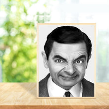 Charger l&#39;image dans la galerie, M.  haricot - peinture en diamant complet - 40x30cm
