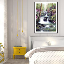 Charger l&#39;image dans la galerie, Paysage - diamant rond complet - 30x40cm
