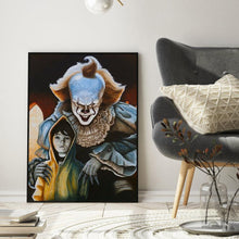 Charger l&#39;image dans la galerie, Clown - diamant rond complet - 30x40cm
