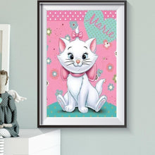 Charger l&#39;image dans la galerie, Chat - peinture en diamant complet - 40x30cm
