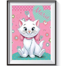 Charger l&#39;image dans la galerie, Chat - peinture en diamant complet - 40x30cm
