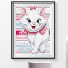 Charger l&#39;image dans la galerie, Chat - peinture en diamant complet - 40x30cm
