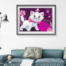 Charger l&#39;image dans la galerie, Chat - peinture en diamant complet - 40x30cm
