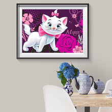 Charger l&#39;image dans la galerie, Chat - peinture en diamant complet - 40x30cm
