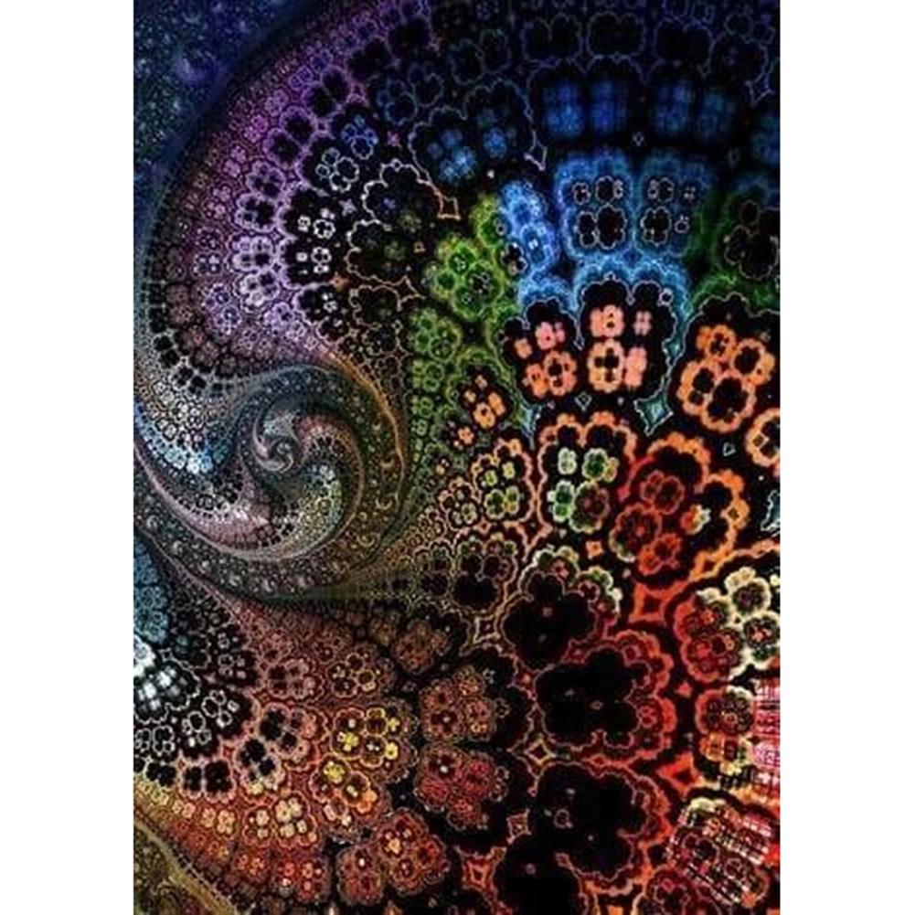 Cinq éléments - peinture en diamant complet - 30x40cm