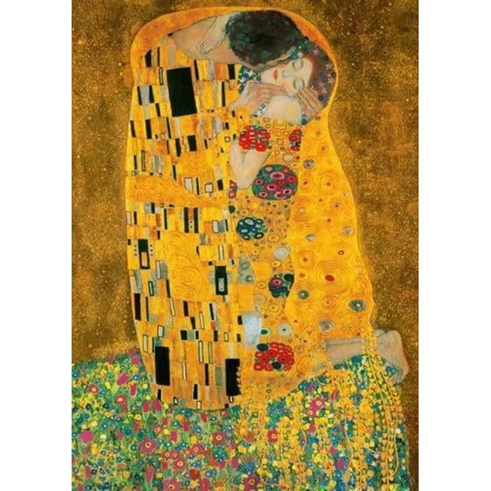 Amoureux - peinture en diamant complet - 30x40cm