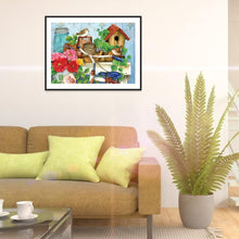 Charger l&#39;image dans la galerie, Oiseau - peinture en diamant complet - 40x30cm
