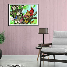 Charger l&#39;image dans la galerie, Oiseau - peinture en diamant complet - 40x30cm
