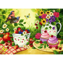 Charger l&#39;image dans la galerie, Oiseau - peinture en diamant complet - 40x30cm
