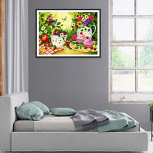 Charger l&#39;image dans la galerie, Oiseau - peinture en diamant complet - 40x30cm
