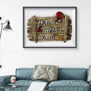 Sweet - diamant rond complet - 40x30cm