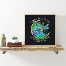 Charger l&#39;image dans la galerie, Libellule - diamant rond complet - 40x30cm
