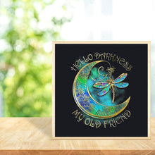 Charger l&#39;image dans la galerie, Libellule - diamant rond complet - 40x30cm
