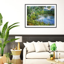 Charger l&#39;image dans la galerie, Paysage - diamant rond complet - 40x30cm
