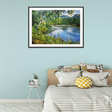 Charger l&#39;image dans la galerie, Paysage - diamant rond complet - 40x30cm
