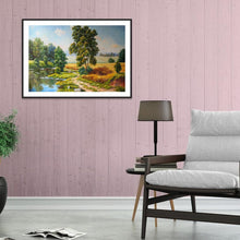 Charger l&#39;image dans la galerie, Paysage - diamant rond complet - 40x30cm
