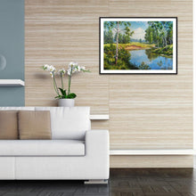 Charger l&#39;image dans la galerie, Paysage - diamant rond complet - 40x30cm
