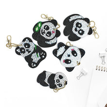 Charger l&#39;image dans la galerie, 5pièces Panda DIY Porte-clés
