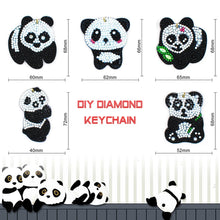 Charger l&#39;image dans la galerie, 5pièces Panda DIY Porte-clés
