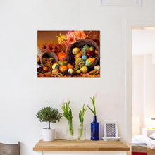 Charger l&#39;image dans la galerie, Nourriture - diamant rond complet - 30x40cm
