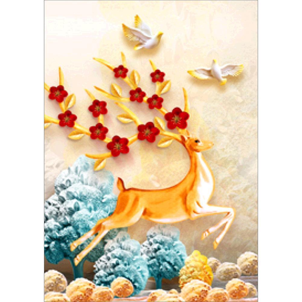 Élan - diamant rond complet - 30x40cm