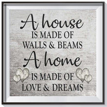 Charger l&#39;image dans la galerie, Lettre - diamant rond complet - 30x30cm
